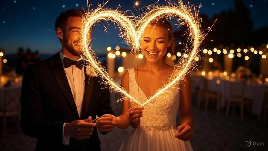 Sparklers for Anniversary Celebrations: Make Milestones Shine