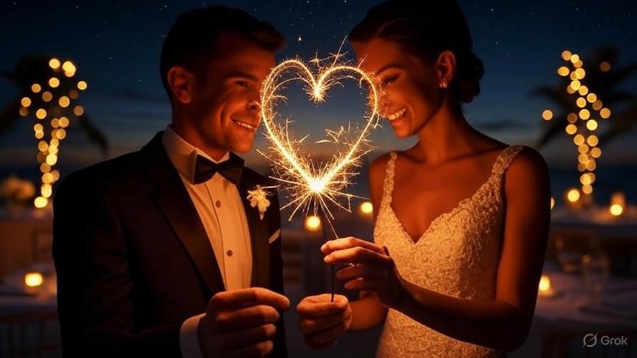 Creative Sparkler Ideas for Wedding Rehearsal Dinners