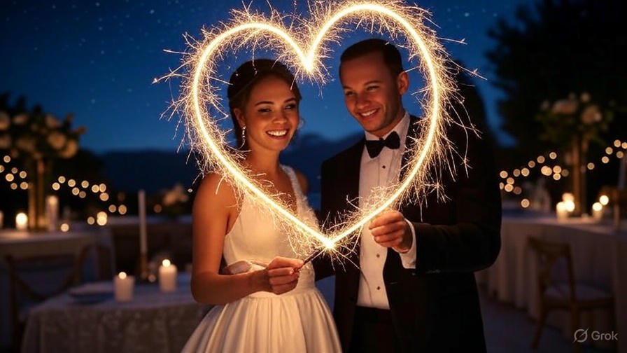 Romantic First Dance with Sparklers: A Guide to a Glowing Moment