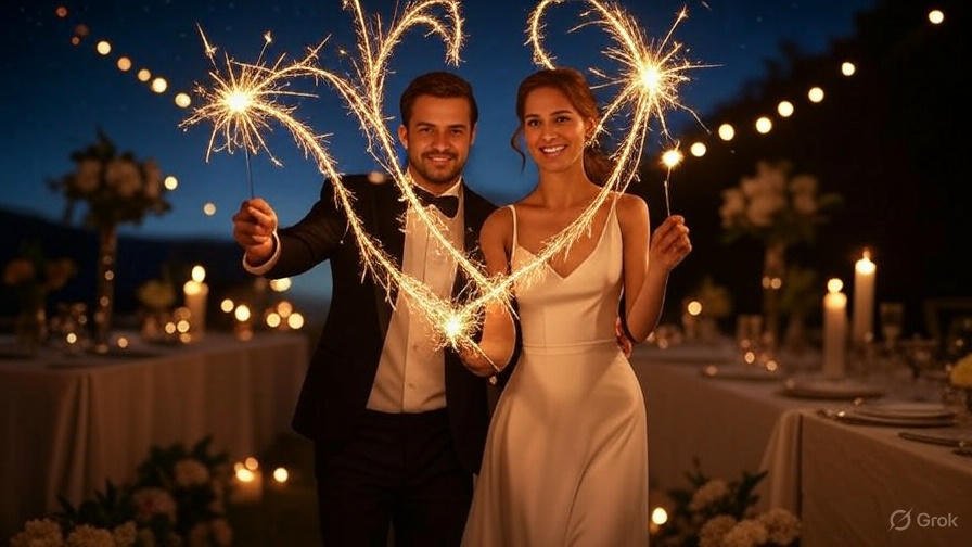 Creative Alternatives to Traditional Wedding Sparklers